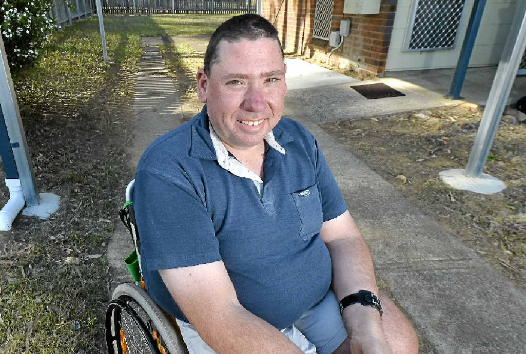 TOUGH TIME: Mathew White has started an online campaign to help raise money for a car to regain his independence. TOUGH TIME: Mathew White has started an online campaign to help raise money for a car to regain his independence.